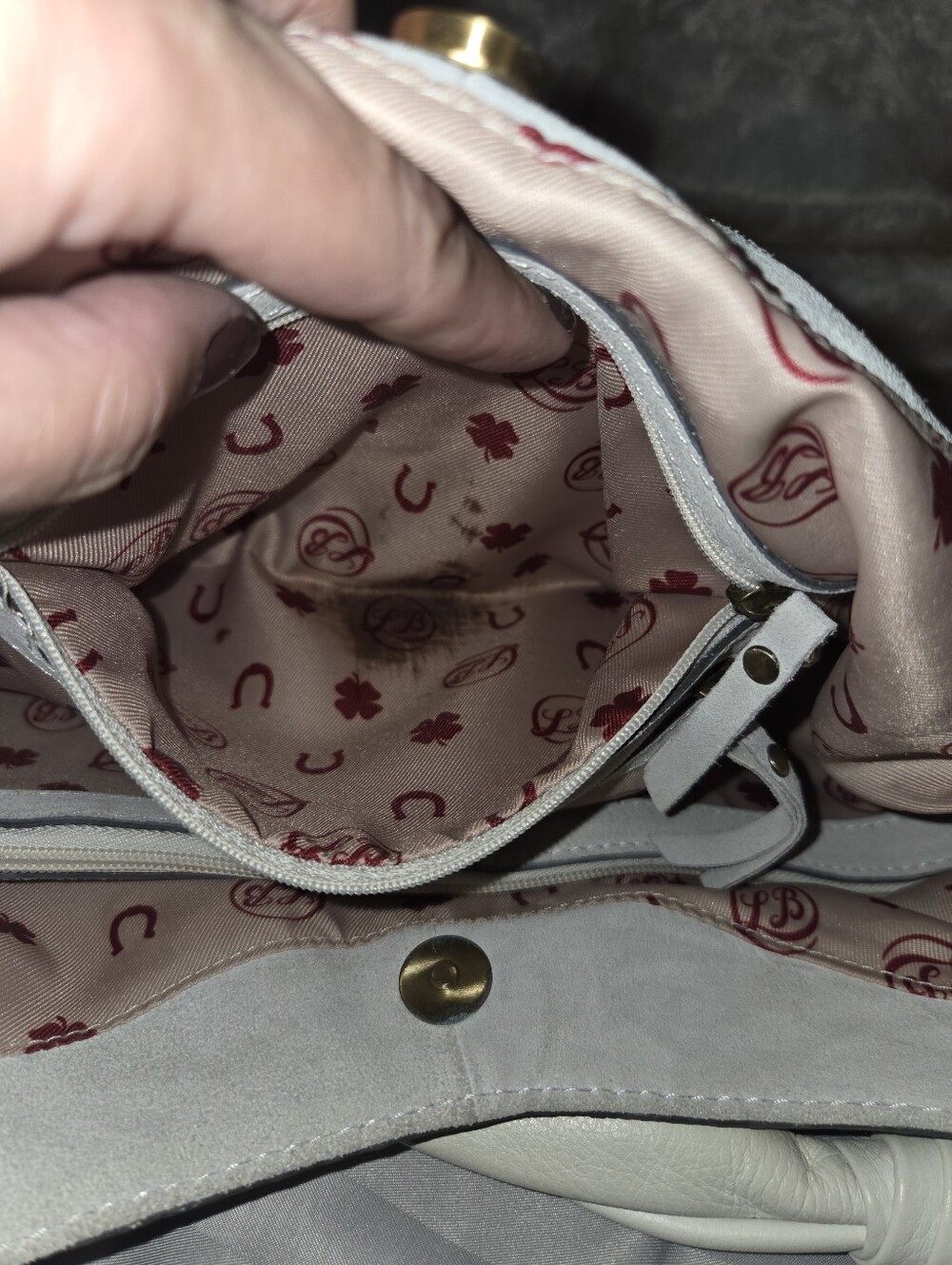 Lucky Brand Hobo Leather Handbag - Picture 11 of 16